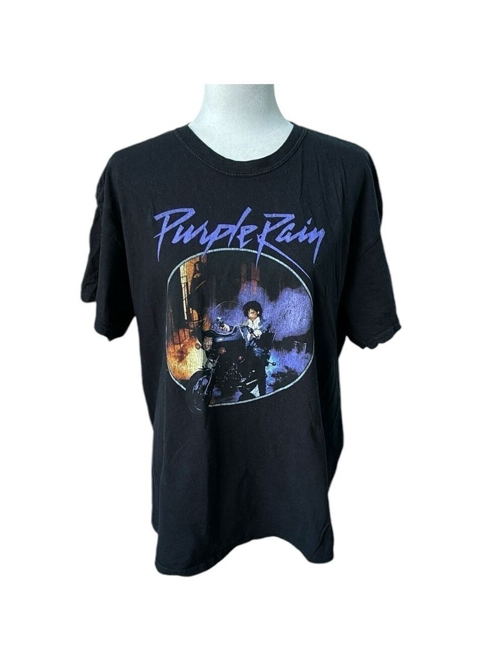 Prince Purple Rain Unisex Tee Size XL